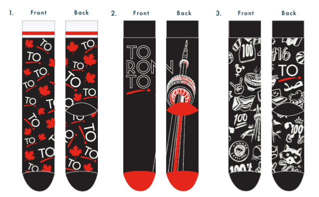 Toronto Branded - Custom Dress Socks