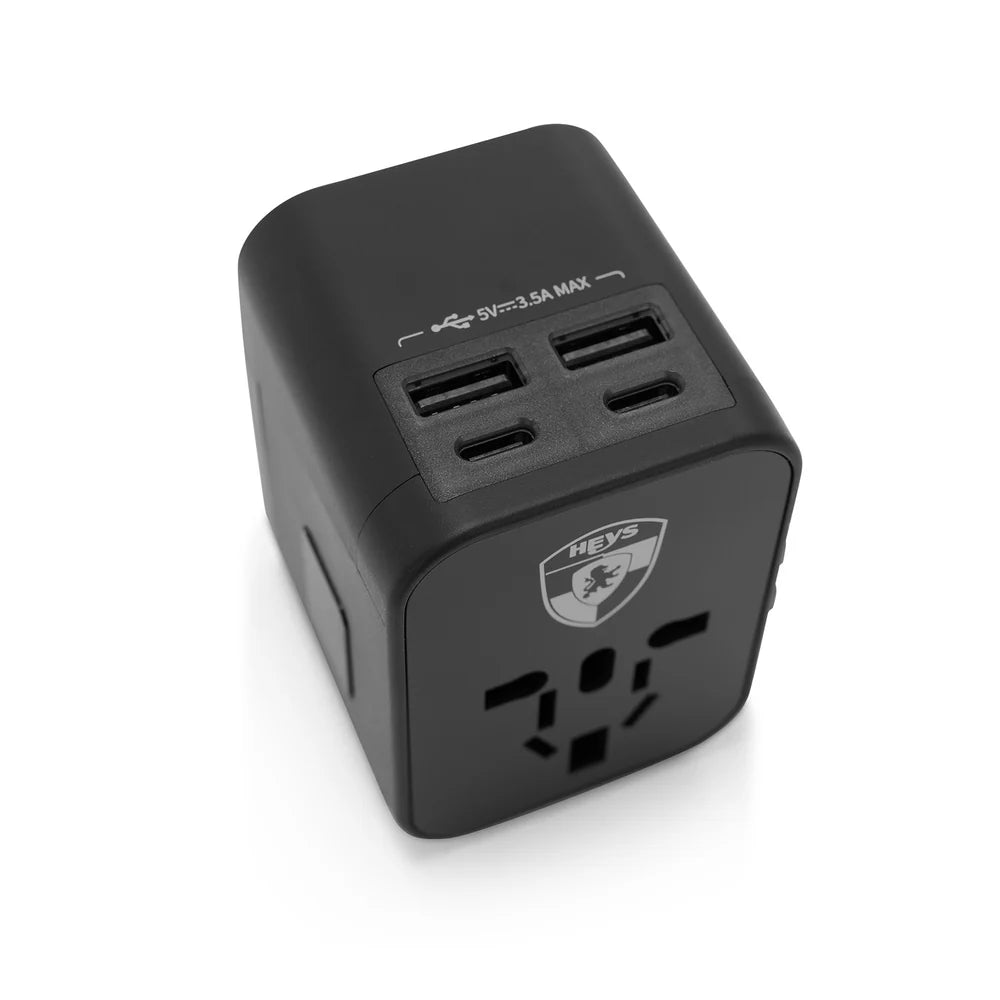 Heys - All-in-One Super ELITE® Travel Adapter - with USB