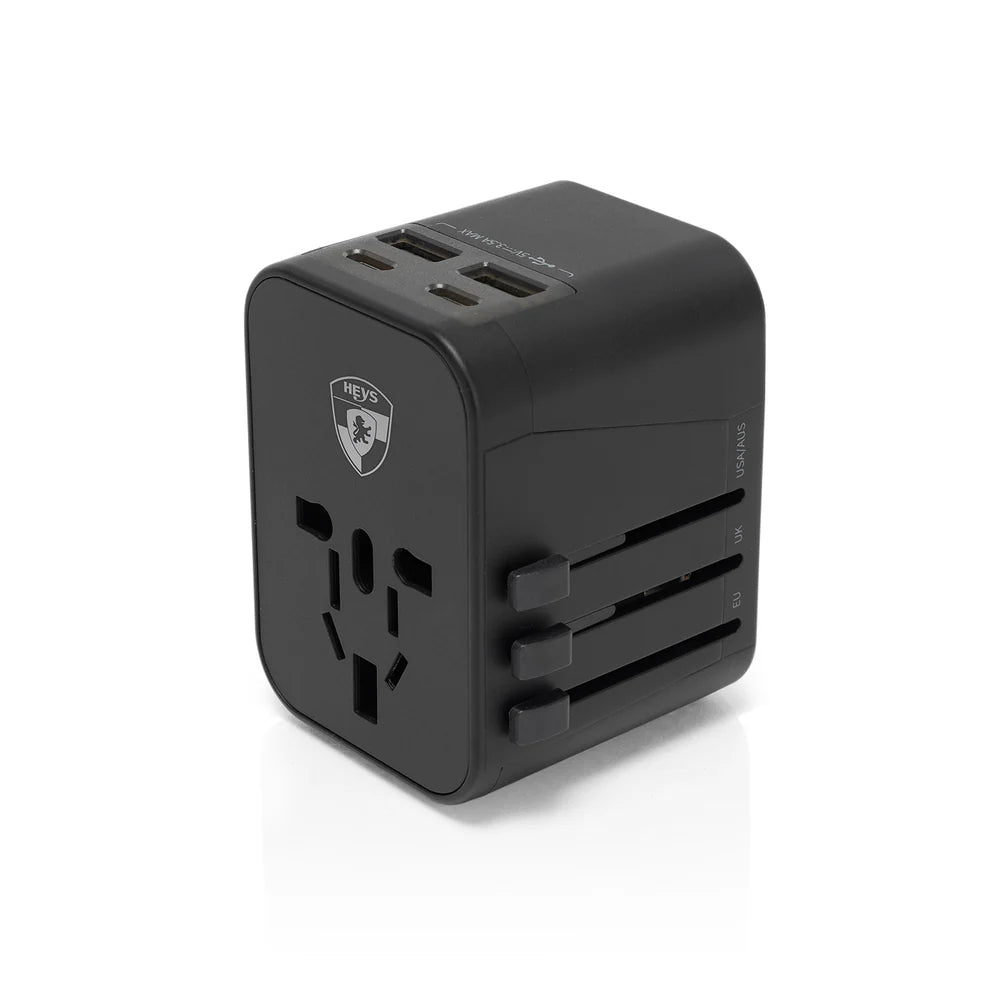 Heys - All-in-One Super ELITE® Travel Adapter - with USB