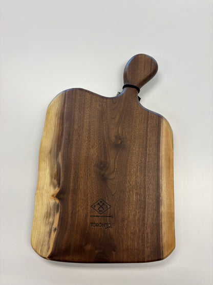 Toronto Branded - Black Walnut Charcuterie Board