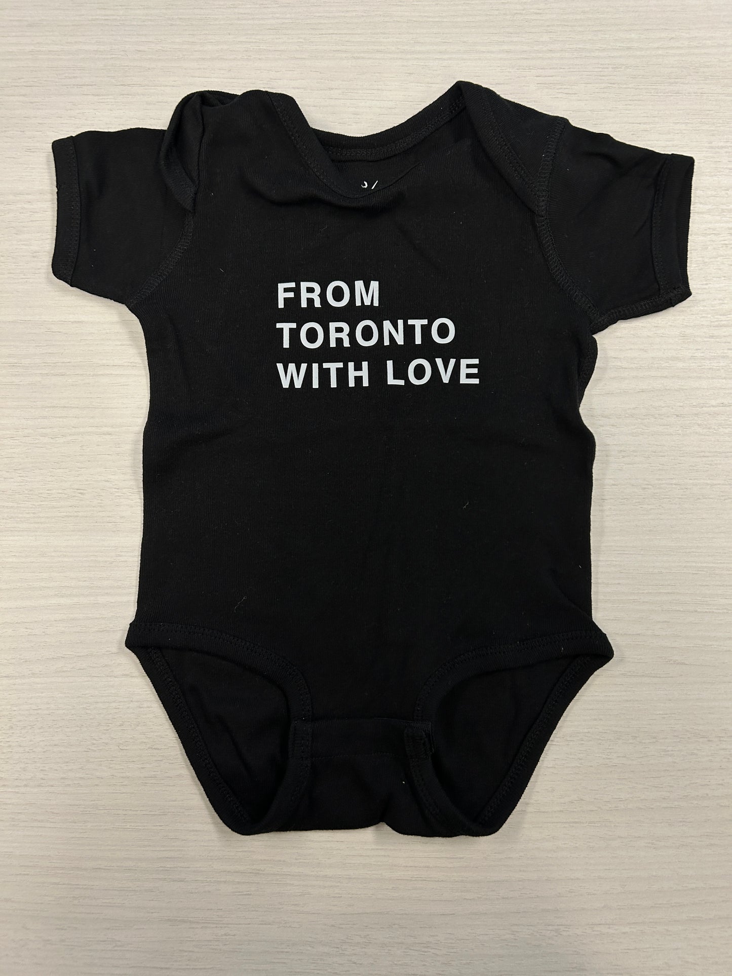From Toronto with Love Short Sleeve Onesie
