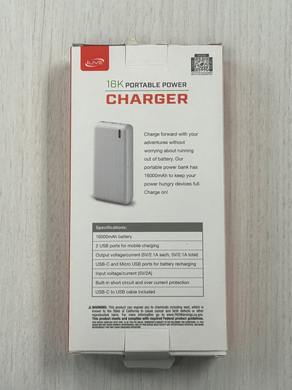 Toronto Branded - 16K Portable Power Charger