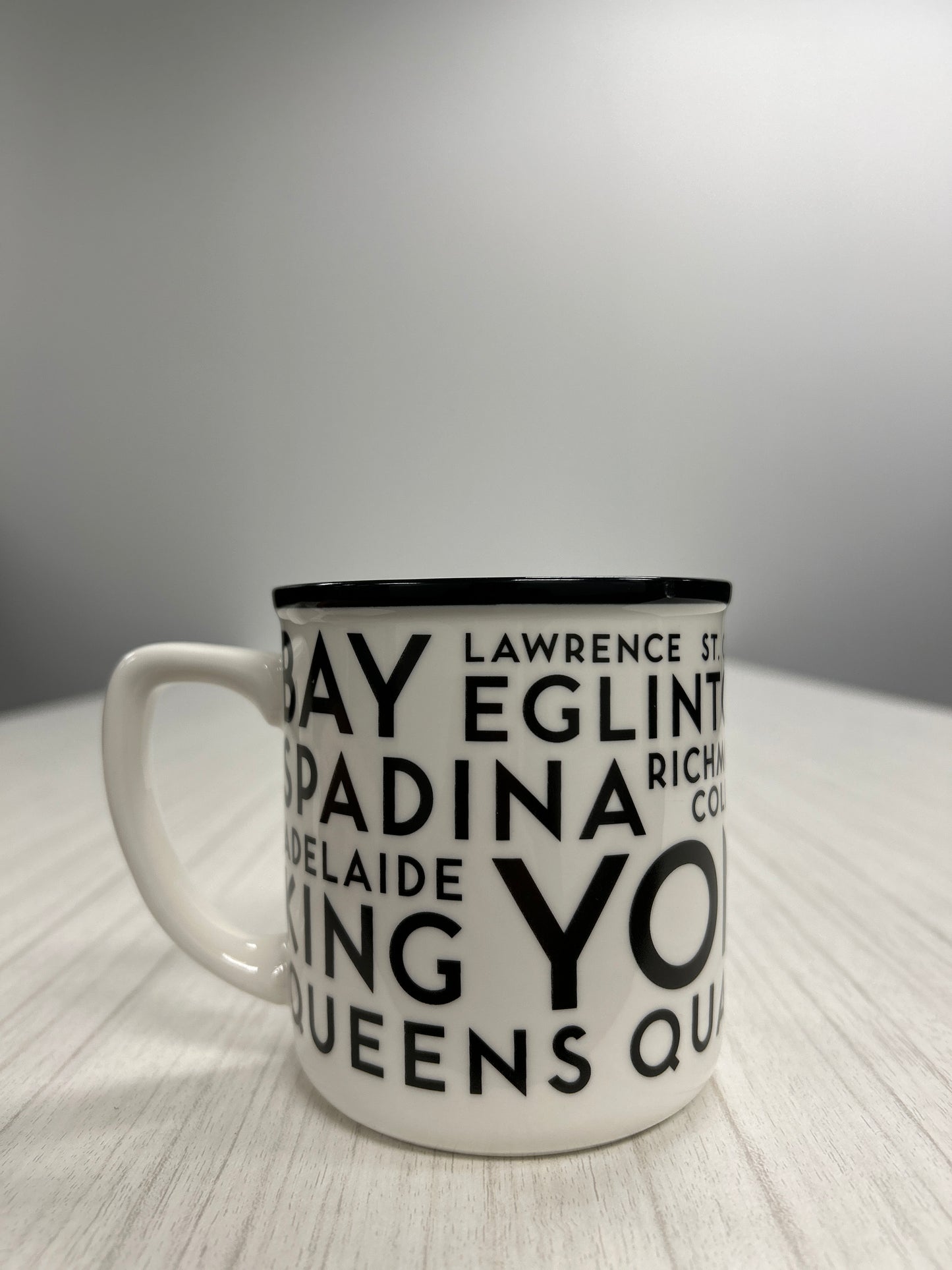 Toronto Street Names Dishcloth and Mug