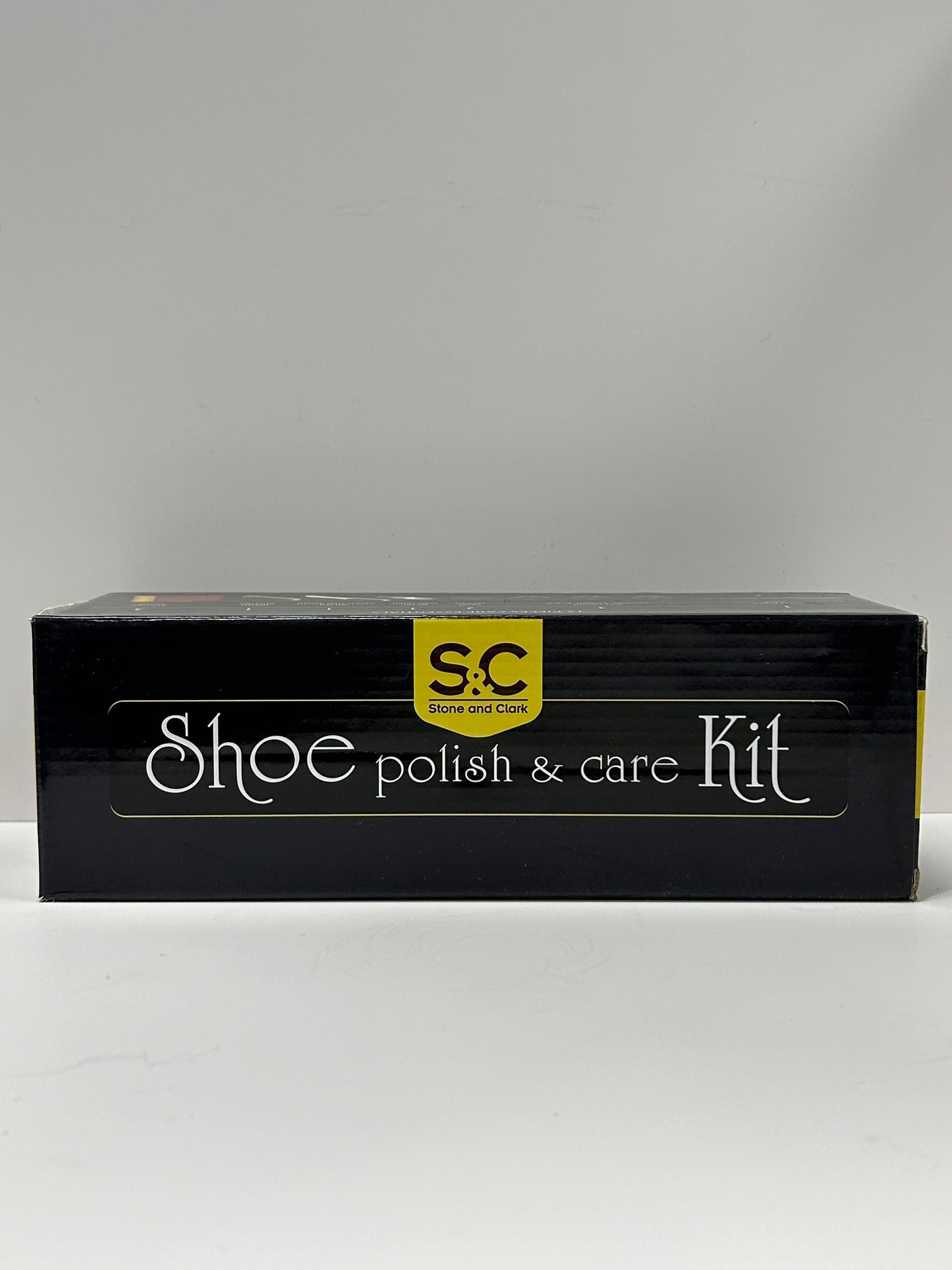 Stone and Clark: 12PC Leather Shoe Shine & Care Kit for Men & Women