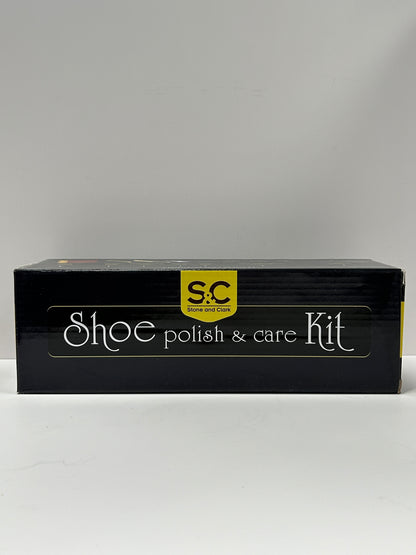 Stone and Clark: 12PC Leather Shoe Shine & Care Kit for Men & Women