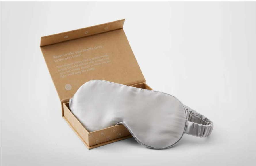 Silk And Snow: Sleep Mask & Pillowcase Bundle