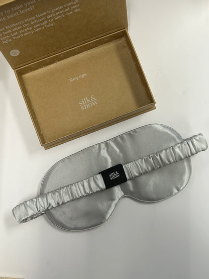 Silk And Snow: Sleep Mask & Pillowcase Bundle