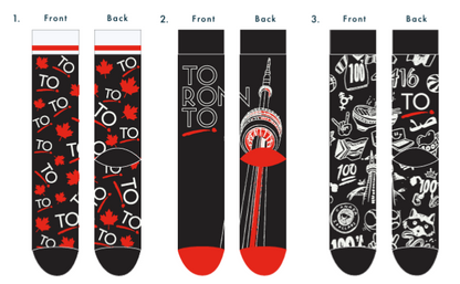 Toronto Branded - Custom Dress Socks