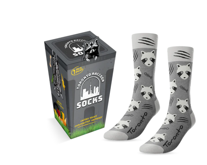 Toronto Raccoon Socks