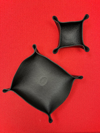 Roots - Small & Large Leather Tray Bundle